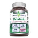 Amazing Formulas Melatonin Fast Opløsning Supplement124; Blandet Berry Flavor