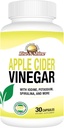Rise- N- Shine Apple Cider Vinciferkapsler - immunsupportvitaminer - Gut Support til kvinder & mænd 30- Day Supply (30 kapsler)