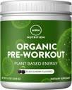 MRM Nutrition Organic Pre- Workout Pulver • 124; Black Cherry Flavored • 124; Superfoods + 150mg Natural Koffein + adaptogens • 124; Clean Energy + Focus • 124; Sund blodgennemstrømning • 124; Vegan + Non- GMO • 124; 20 Servering