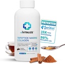 Flydende kollagen til kvinder og mænd - 1000mg hydrolyserede peptider med 15% tripeptider