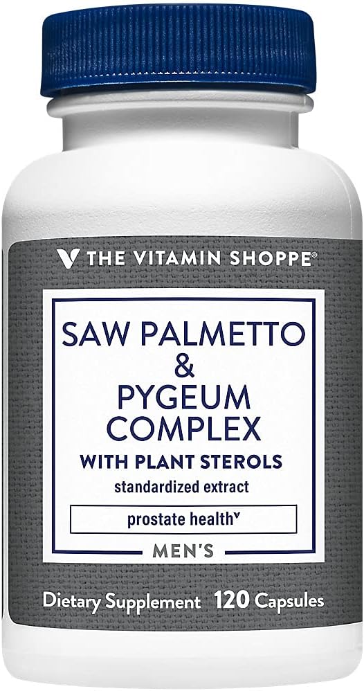 The Vitamin Shoppe Saw Palmetto & Pygeum Complex (120 kapsler)
