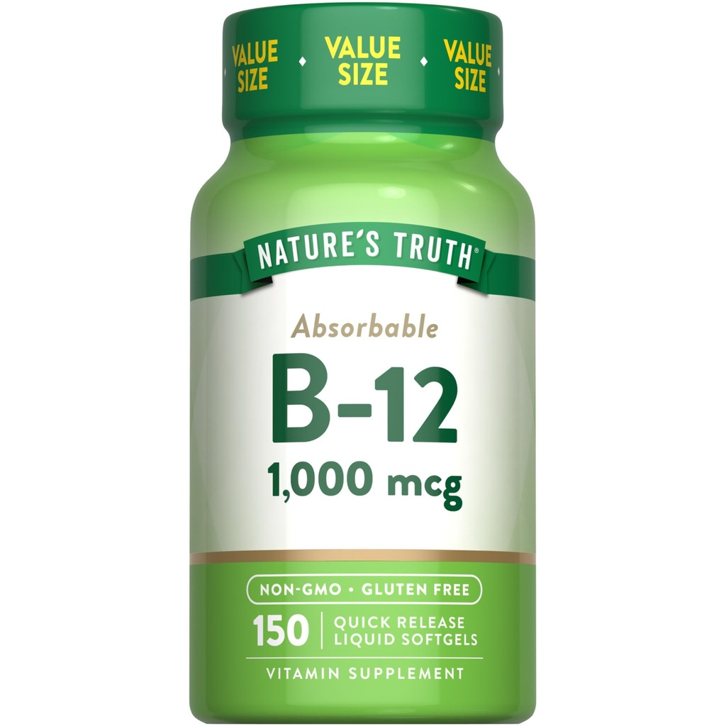 Nature 's Truth Vitamin B12 Beeg 124; 1000 mcg
