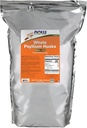 Now Foods Supplements, Whole Psyllium Huss, Non- GMO Project Verified, Opløselig Fiber, 10-Pund