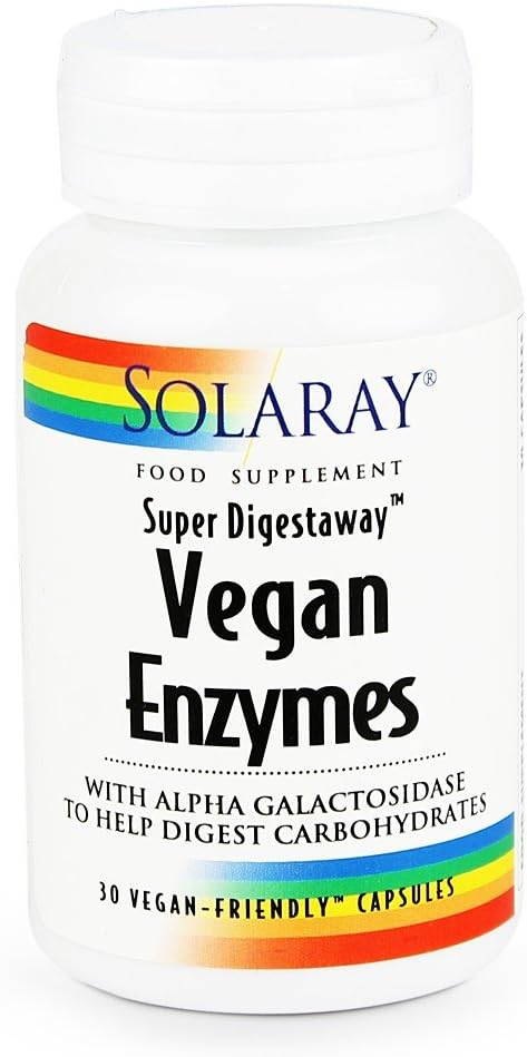 Solaray Vegan Enzymes 30 kapsler