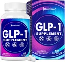 GLP-1 Supplement, med naturligt GLP1 Supplement Probiotisk for kvinder & mænd, Humle & grøn te ekstrakt, GLP 1 Kosttilskud til Gut, Energi, GLP-1 & Samlet sundhed - 60 kapsler