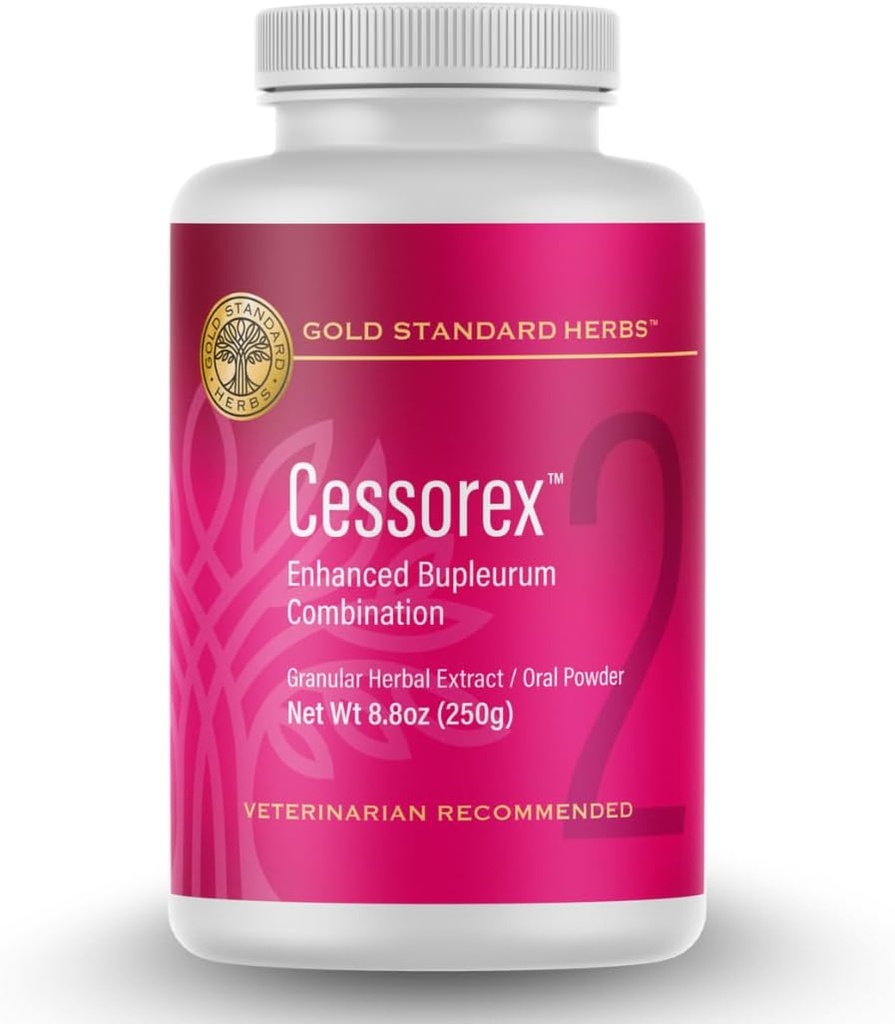 Cessorex Allergi Relief og hud immunfunktion Support for hunde af guld standard urter, Alle naturlige Bupleurum Kombination, 250 gram pulver