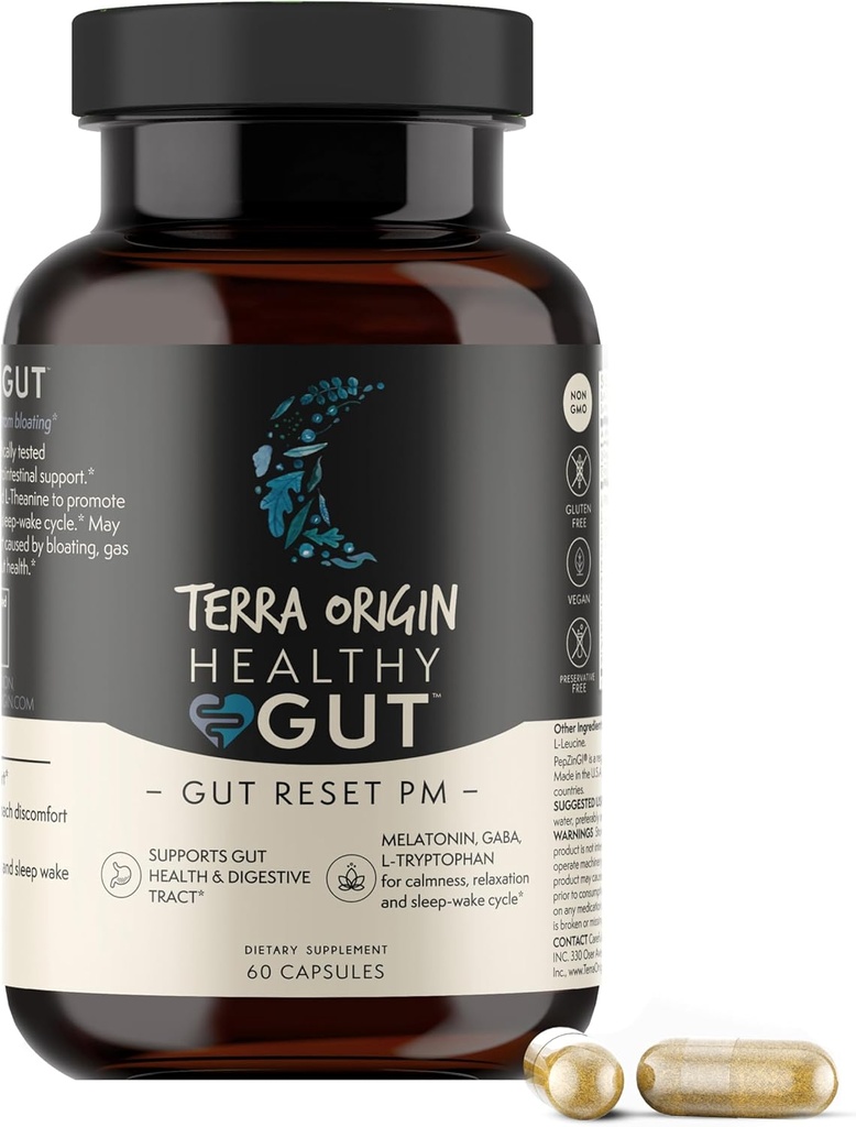 TERRA OPRINCIN Sund Gut Reset PM Note 124; 60 Veggie Kapsler