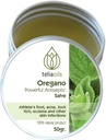 Oregano beroligende multi-purpose Balm -Hurtig virkende til atleter Foot, Jock Itch, Nail Spørgsmål, Udslæt, Hudirritation - Salve til tør, Itchy Skin - Foot & Body Balm med Oregano æterisk olie 1.7Oz