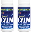 Naturlig Vitality Natural Calmful Sleep (Wildberry Flavor), 2 Pack