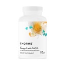 THORNE - Omega-3 med CoQ10 - Omega-3 fedtsyrer tillæg med CoQ10 - EPA og DHA - 90 Gelcaps