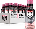 Muskelmælk Pro Series Protein Shake, Slammin 'Strawberry, 40g Protein, 14 Fl Oz, 12 Pack