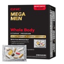 Mega Mænd hele kroppen Ultra Premium Vitapak Program, GNC bedste ernæring Pack for Mand Wellness, Praktisk, 8 Produkter i 1 pakke, Hukommelse, Med klinisk Proven Ingredienser, Fælles Support, 30 svgs