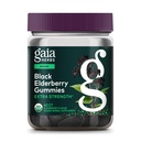 Gaia urter Black Elderberry (Sambucus Nigra) Ekstra styrke Gummies - Lækker immunforsvar supplement - Lavet med Certified Organic Black Elderberries til immunsystemet support - 40 Gummies