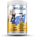 4 i 1 - Probiotisk, Fælles Support, Hud & Coat, Multi- Vitamin Soft Chews til hunde, 16.9 oz