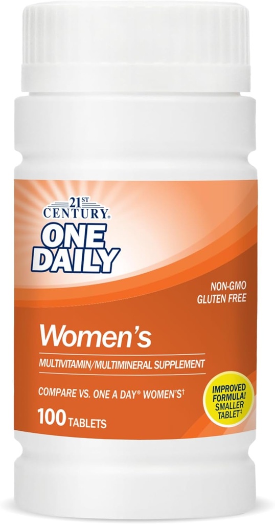 21. Century One Daily Women 's Tablets, 100 Count
