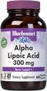 BlueBonnet Alpha Lipoic Acid 300mg - Kraftfuld Antioxidant Nerve Support for Kvinder & Mænd - Non- GMO, Vegan, Kosher - Gluten- Free, Soy- Free, Dairy- Free - 60 Vegetabilske kapsler