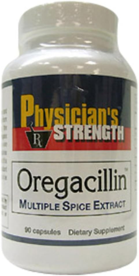 Lægens styrke Oregacillin - 90 kapsler - Multipel Spice Extract - Respiratory Health Support - 90 Servering