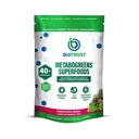 BioTrust Metabo Green Superfood Powder - Super Green Powder, Fruit & Veggie Blend med klinisk undersøgt Spectra - Ikke GMO, Soy Free, Gluten Free, Dairy Free, Energizing Berry Flavor (30 Servere)