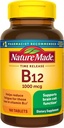 Nature Made Vitamin B- 12 1000 mcg Timet Udgivelsestabletter 160 ea (pakning med 3)