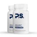 PS Natural Testosteron Booster til mænd - Premium D3 og Zink Kosttilskud til mænd med Tribulus, Horny Geat Weed, og Tongkat Ali - Test Booster og energi Kosttilskud (120 kapsler)