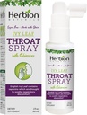 HERBION Naturals Throat Spray, lindrer åndedrætsbesvær med magt engelsk Ivy, Marshmallow, og Echinacea ekstrakter til voksne og børn, 2 Fl Oz, pakke med 1