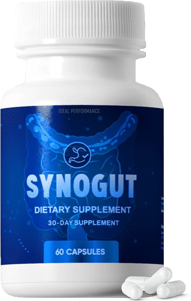 IDEAL PRÆSTATION Synogut piller Kosttilskud for Gut Health (1 flaske)