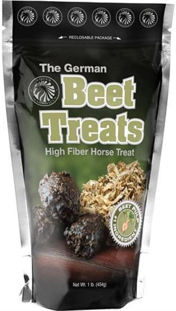 1 # Tysk hest pony uddannelse Bite størrelse Beet Pulp High Fiber Content Treatings Nuggets Muffin Snacks