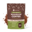360 Nutrition Instant Mushroom kaffe med Chaga Superfood Mushroom og Prebiotika, Probiotika til Gut Health, og Focus Support Buddy 124; Dark Roast, Ingen Tilføjet Sukker 5 oz (Gut Blend)