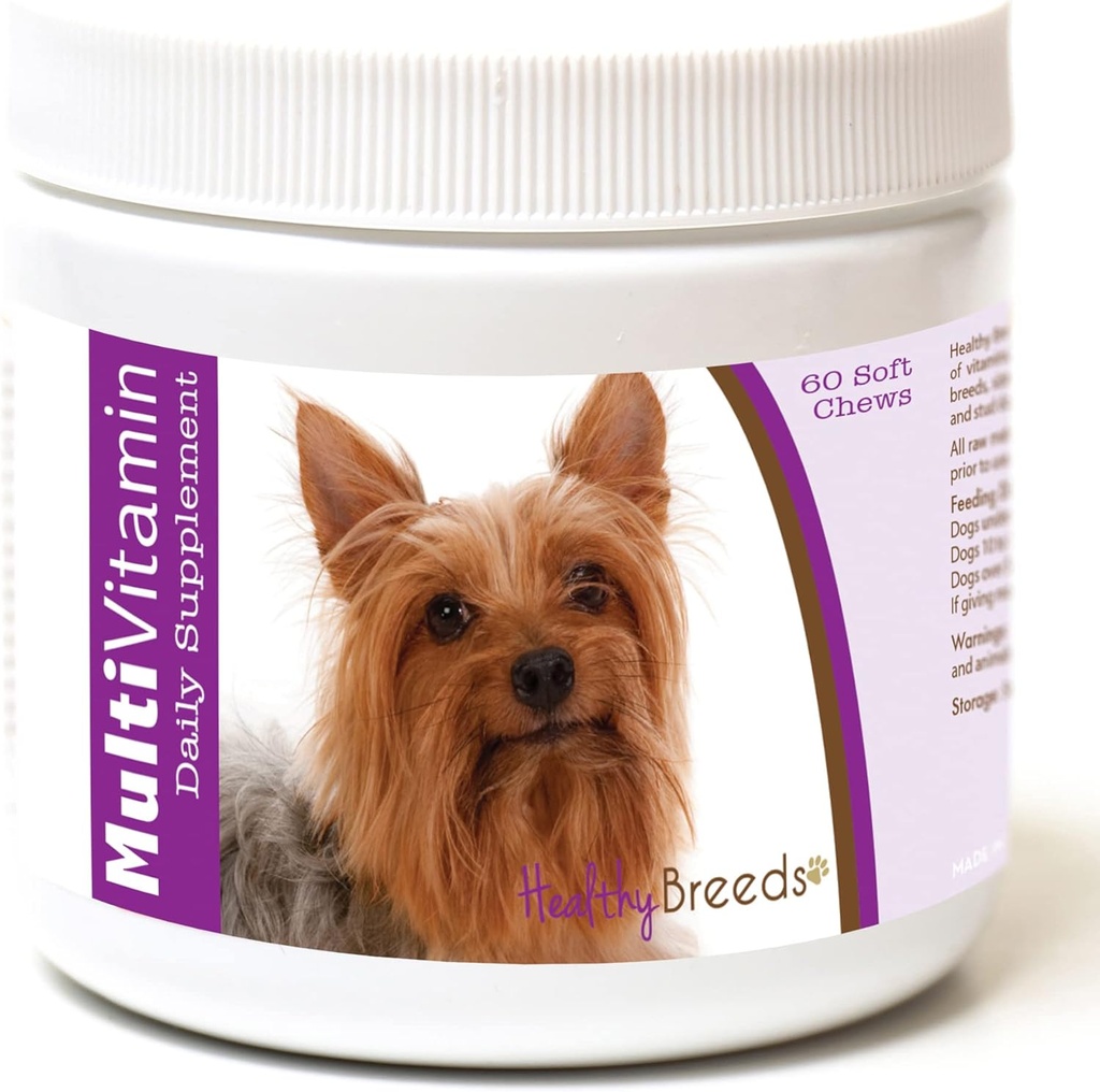 Sunde racer Silky Terrier Multi- Vitamin Soft Chews 60 Greve