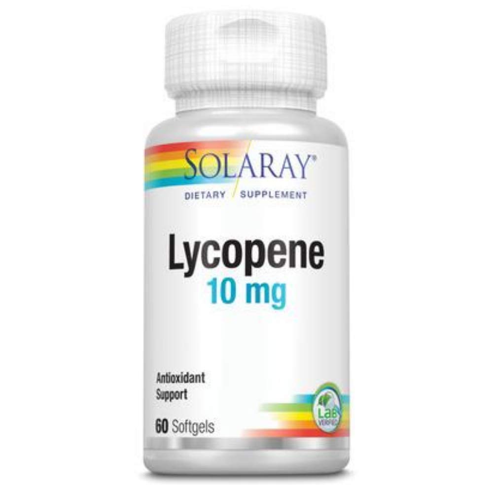 SOLARAY Lycopene, Softgel (Btl- Plastic) 10mg
