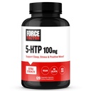 FORCE FACTOR 5htp Sleep Aid and Mood Support, Extra Strength 5 HTP, Natural Sleep Supplement for voksne til at støtte rolig og stress balance, Vegan, Non- GMO, 120 Kapsler