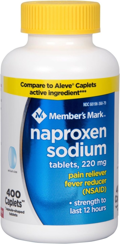 Member Mark 220 mg Naproxen Natrium (400 ct.) af Member Mark