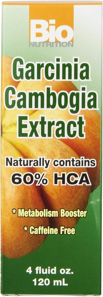 Bio Nutrition Garcinia Cambogia Flydende, 4 Fluid Ounce
