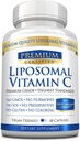 Liposomal C-vitamin - 1100mg - 60 kapsler - blid på maven - med fosfolipider og bioperine - øger immunfunktion, antioxidant egenskaber, og Collagen produktion