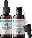Gotu Kola Tincture, Organic Gotu Kola Extract, Gotu Kola Drops (Centella Asiatica) Tørret urt