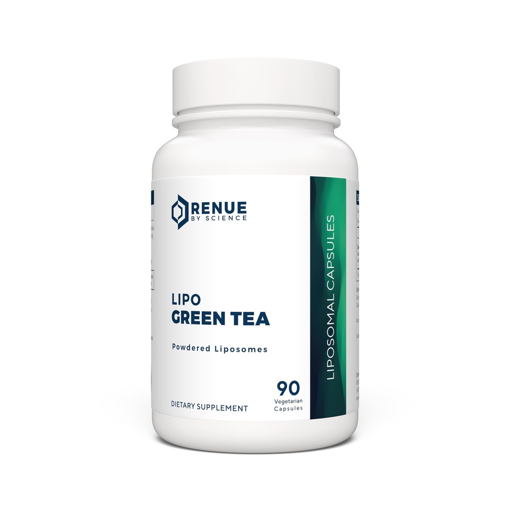 Renue By Science Green Tea Uddrag 124; High Strength Liposomal Supplements 124; 90 Kapsler - 75mg Green Tea per Serving