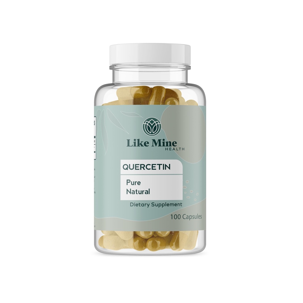 Ligesom mine Quercetin (100 kapsler), Pure & Natural, Single Ingredient, Kosttilskud til kvinder