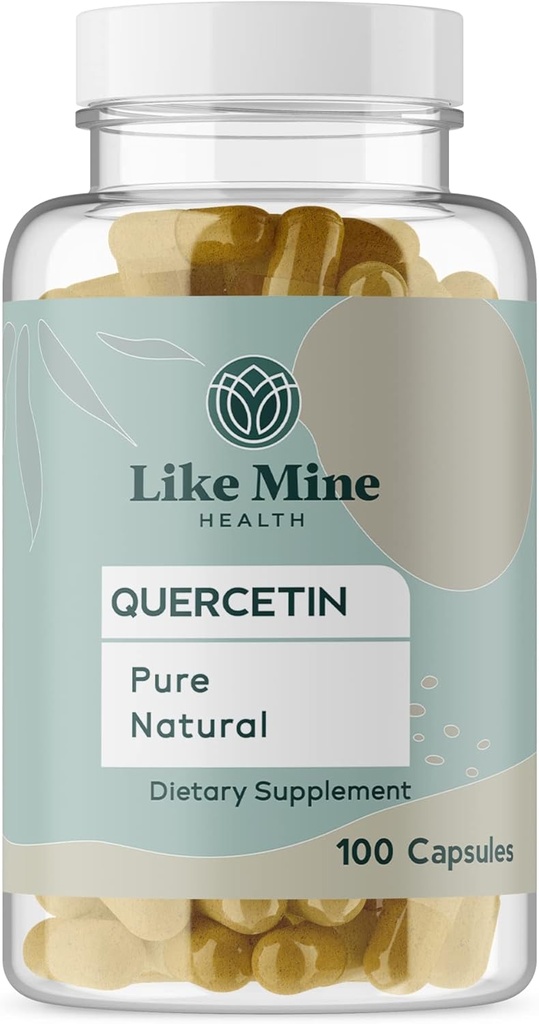 Ligesom mine Quercetin (100 kapsler), Pure & Natural, Single Ingredient, Kosttilskud til kvinder