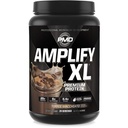 PMD Sports Amplify XL Premium Whey Protein Supplement Hydro Green Blend - Glutamin og Whey Protein Matrix med superfood til muskel, styrke og inddrivelse - Toffee Macchiato (24 Servere)