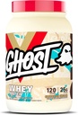 GHOST Whey Protein Powder, Coffee Ice Cream - 2LB, 25G Protein - Whey Protein Blend - Post Workout Fitness & Nutrition Shakes, Smoothies, Bagning & Madlavning - Soy & Gluten- Free
