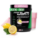 JYM Supplement Science Pre JYM Pink Lemonade Pre Workout Pulver til mænd og kvinder, BCAA, Nootropics, Creatin HCI, Citrullin, Beta- Alanine, Betaine, Taurine, Huperzine, 30 Servere