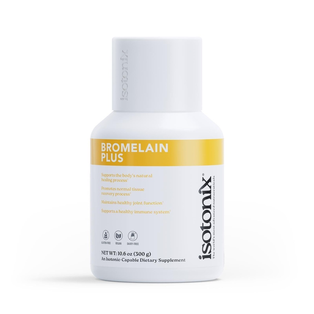 Isotonix Bromelain Plus - proteaseenzymer, White Willow bark & bromelain fremme fælles sundhed. Non- GMO, Gluten Free. by Market America (30 Servere)