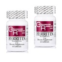 Kardiovaskulær forskning Ferritin jerntilskud til kvinder og mænd 5 mg 120 kapsler - 2 Pack Saver