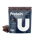 UCAN Energy + Plant Protein Powder - Vegan Plant Based Protein 20g Pea Protein med Aminosyrer EAA & BCCA - Keto Protein Powder - Ingen tilsat sukker, Gluten- Free - Chokolade -12 Serveringer