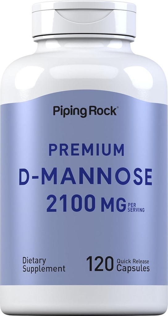 Piping Rock D- Mannose Kapsler Note 124; 2100 mg