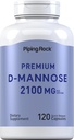 Piping Rock D- Mannose Kapsler Note 124; 2100 mg
