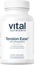 Vital Nutrients Spænding Ease med Ashwagandha Beeg 124; Stress Relief supplement til lindring af lejlighedsvis stress og nervøse Spænding Beeg 124; Gluten, Dairy, Soy Free