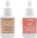 Apothékary Beauty Duo, Herbal Supplement Bundle, Rose tonede glasser og den ærligste ungdom