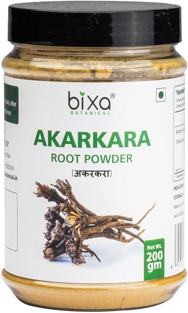 Organic Akaratar Root Extract Powder 124; Standardized 2% alkaloider ved HPLC