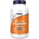 NU Foods Supplements, L- Lysin (L- Lysin Hydrochlorid) 1000 mg, Double Strength, Aminosyre, 250 tabletter